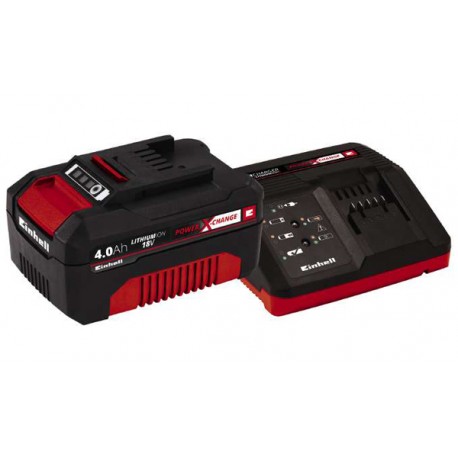  bateria cargador 18v 4 ah Power X-Change Einhell