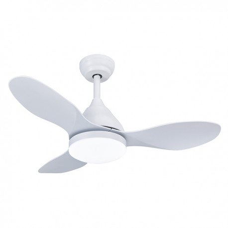 Ventilador techo luz Stel mini blanco