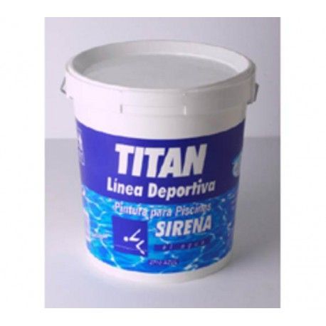 Pintura piscina agua Titan 4L